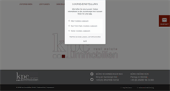 Desktop Screenshot of kpcimmobilien.de