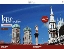 Tablet Screenshot of kpcimmobilien.de
